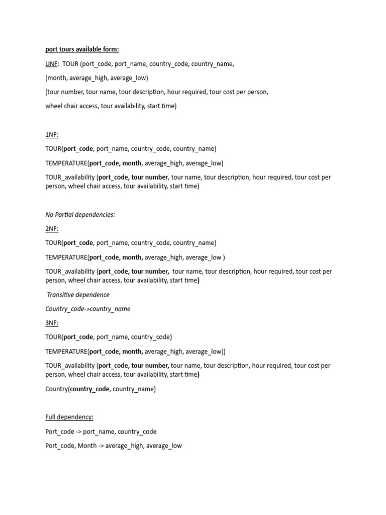 A2 Form Normalization Draft | PDF