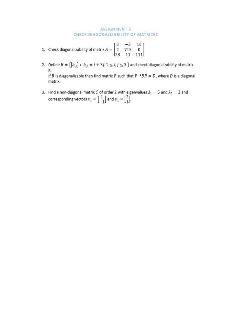 Assignment 3 | PDF