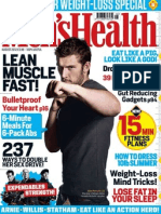 Mens Health Magazine UK August 2012