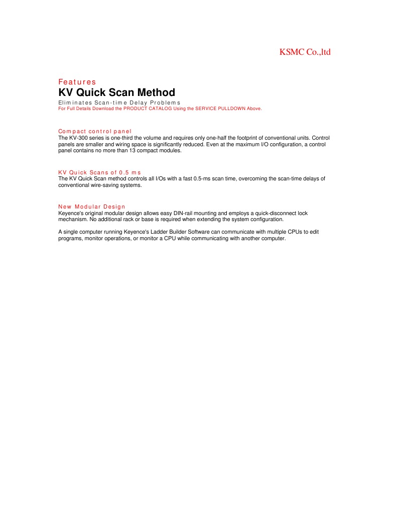 KV-300 Series Study Guide | PDF