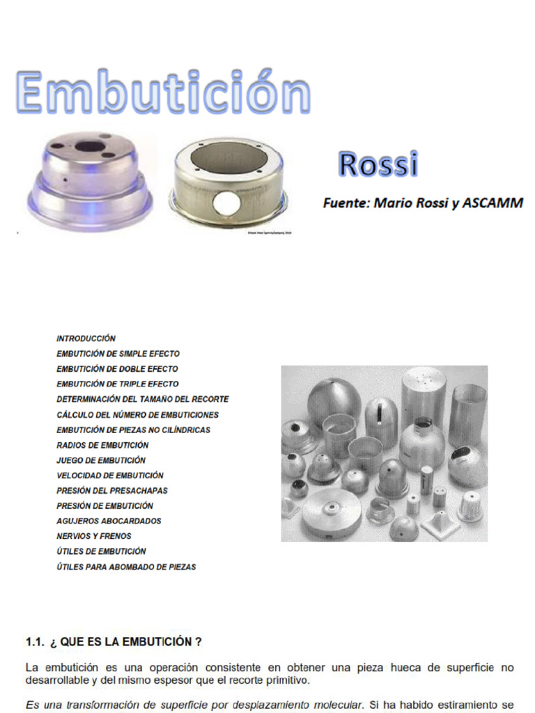 1 Embuticion | PDF
