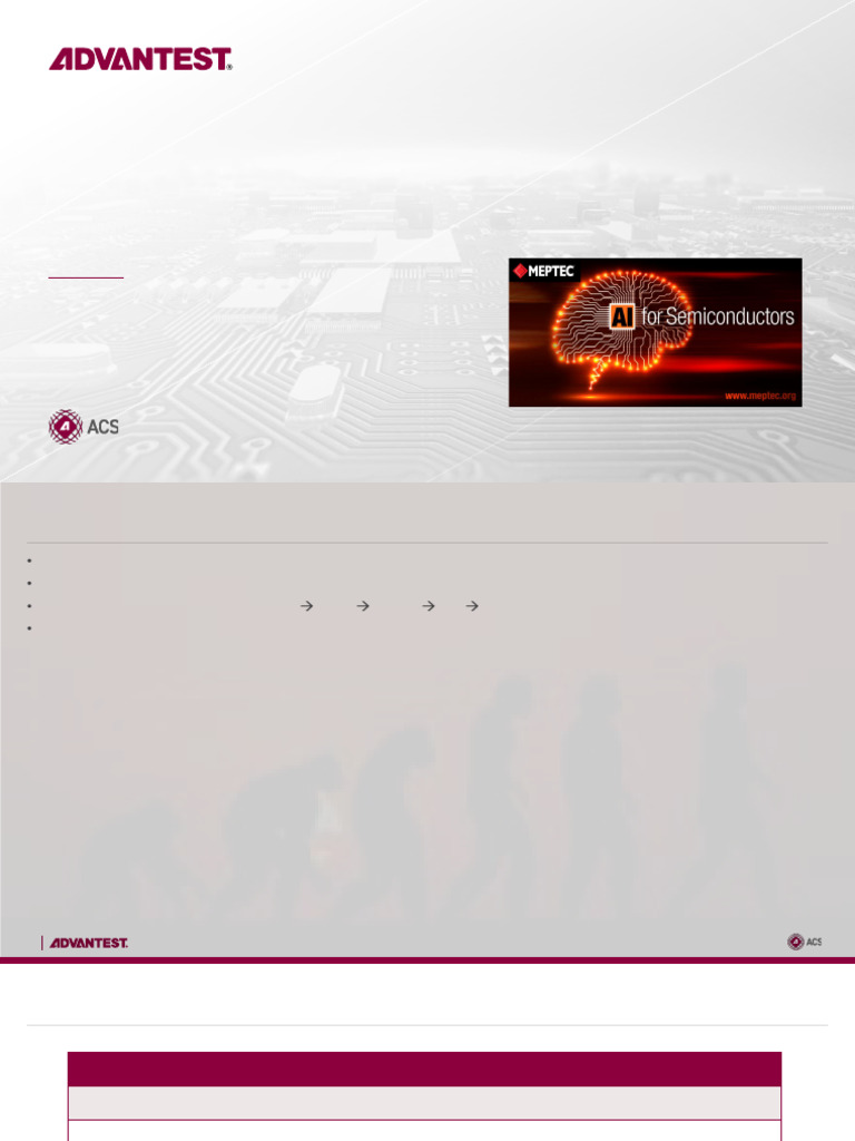 Advantest - 2024 - AI Applications in Test | PDF | Semiconductor Device ...