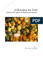 Seasonal Recipes For Fall: Cooking With Apples, Pumpkins and Squash
