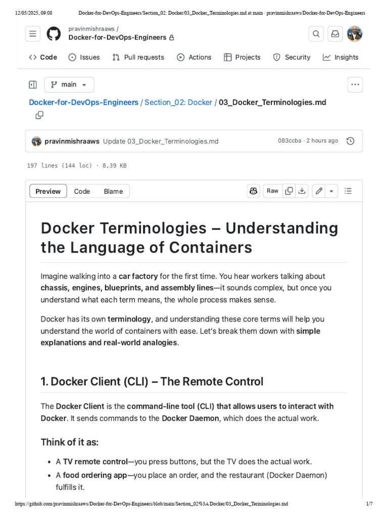 06 Docker Terminologies | PDF | Computer Architecture | Software ...