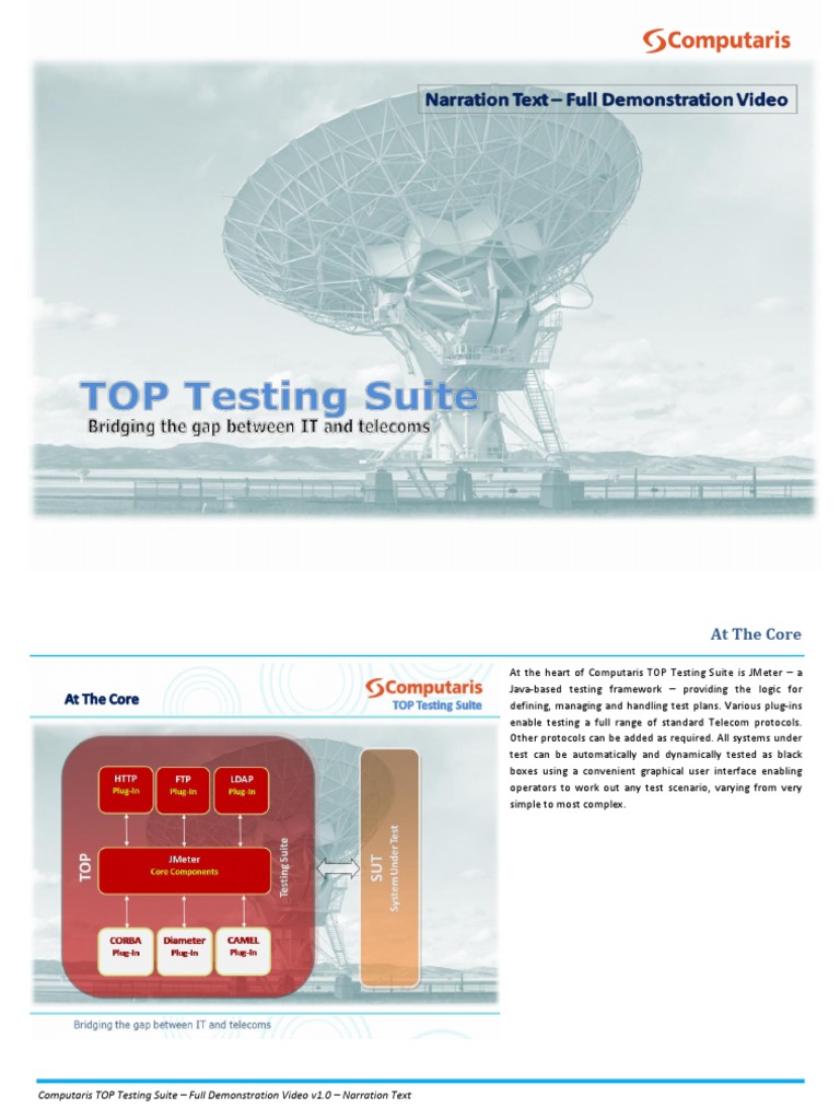 Computaris - Top Testing Suite (Full Demonstration) | PDF | Json ...