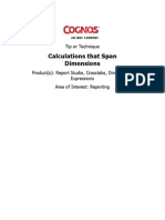 Calculations That Span Dimensions
