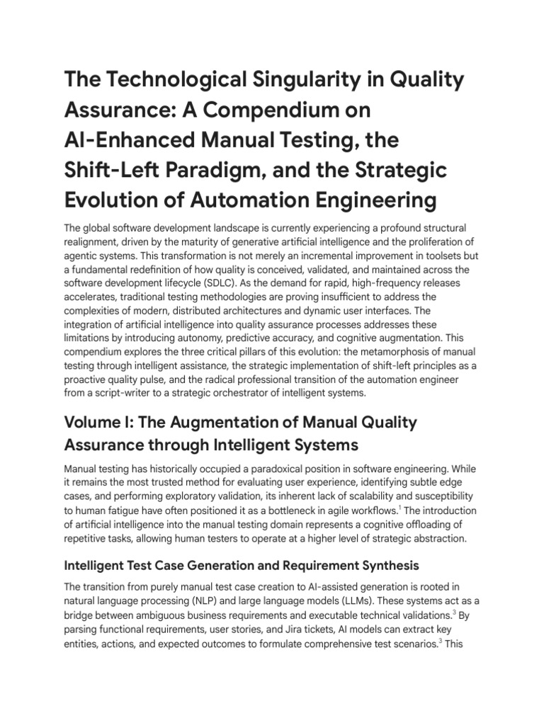AI in Software Testing Research | PDF | Artificial Intelligence ...