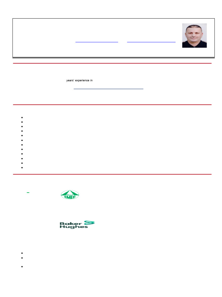 Updated CV 10 25 Cherfouh Samir | PDF | Oil Well | Petroleum