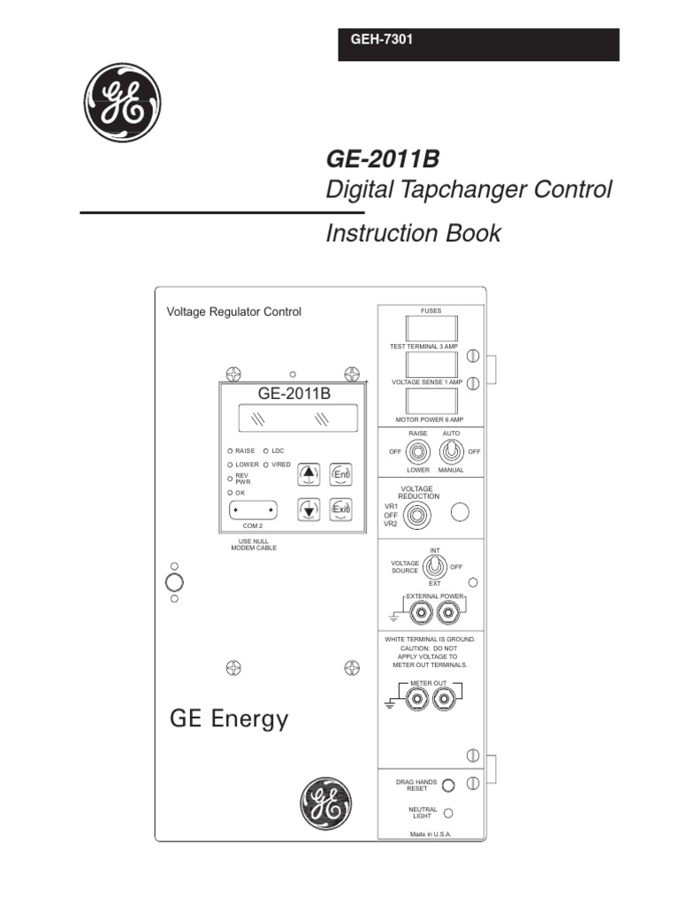 Geh 7301 - Ge 2011B Ib 02 | PDF | Alternating Current | High Voltage