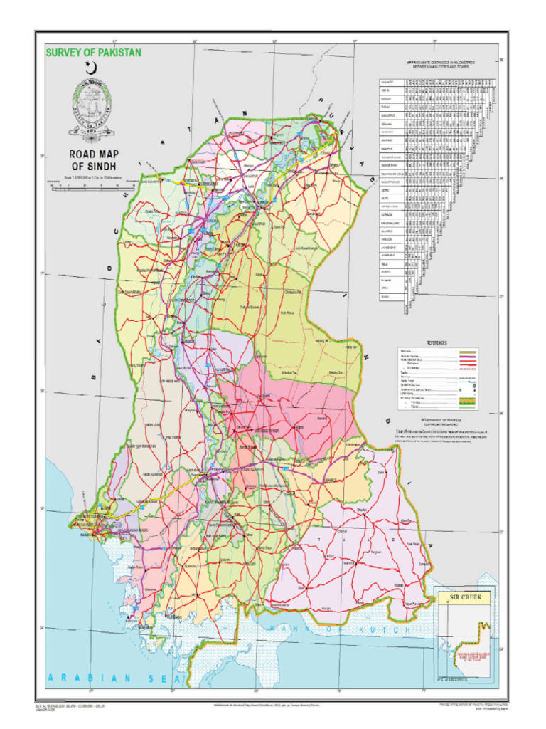 Road Map Sindh | PDF