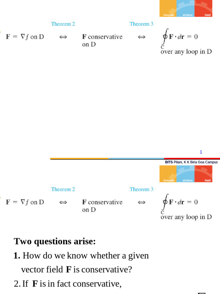 Amit Lec 16 | PDF | Divergence | Function (Mathematics)