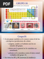 Propiedades y Compuestos de Calcógenos | PDF | Ácido | Enlace químico