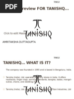 Market Review For Tanishq... : Click To Edit Master Subtitle Style