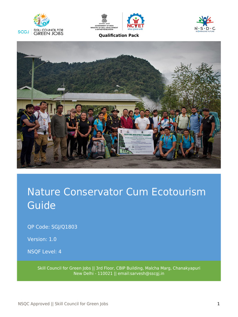 MC - Nature Conservator Cum Ecotourism | PDF | Sustainability ...
