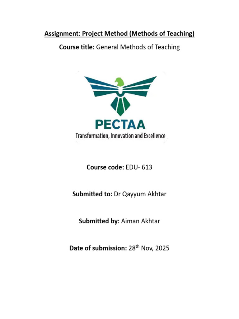 General Methods of Teaching 1 | PDF | Teaching Method | Learning