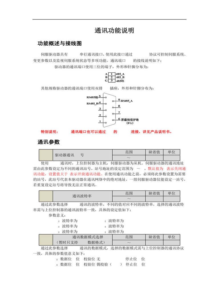 Modbus RS485 Manual For Servo Motor | PDF