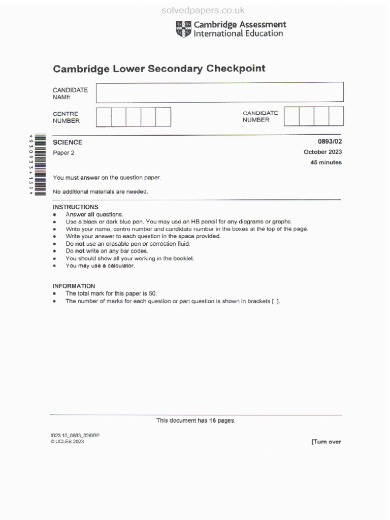 FA 3 Sheet Science 2 | PDF