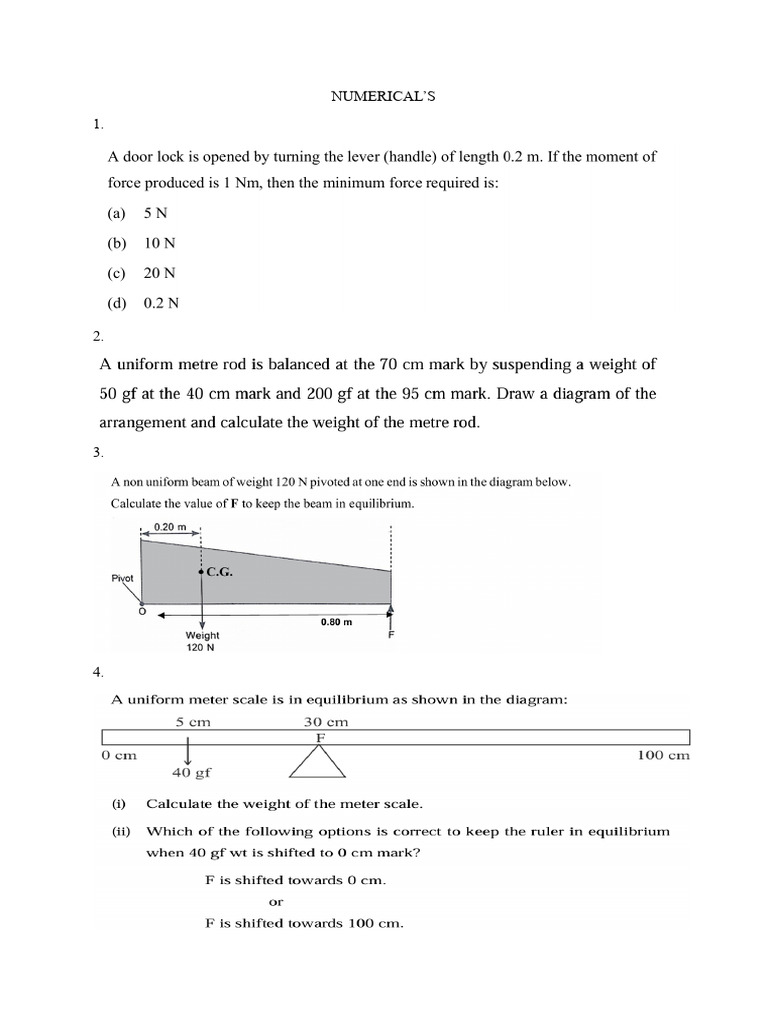 Numerical | PDF