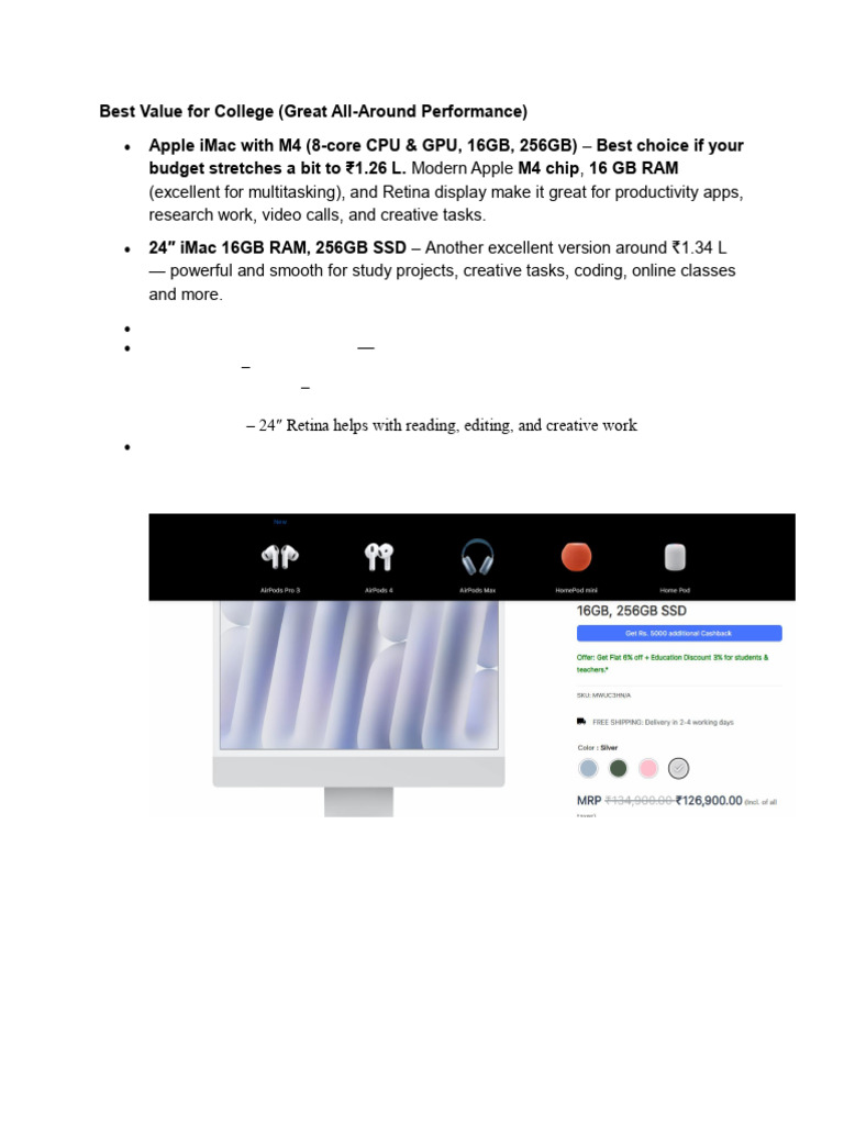 Apple Configuration | PDF