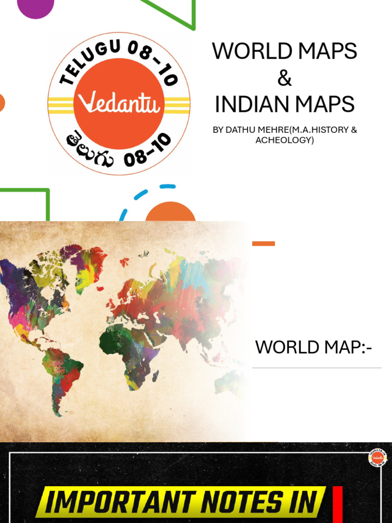 World Map & Indian Map | PDF