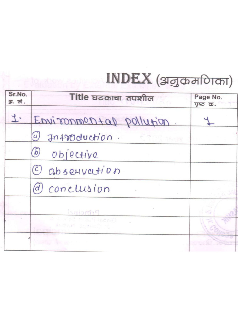 12th State Science Environment Journal | PDF