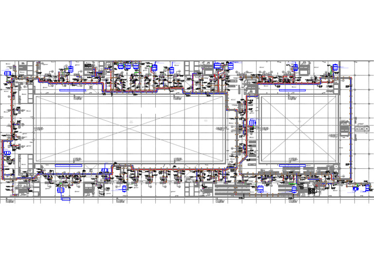GNB PTC Ter Hvac SHD 1850 r1 Terrace Floor Overall Hvac Pipework Layout ...
