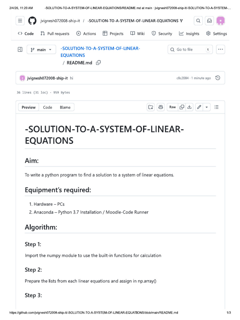 Ex 1 | PDF