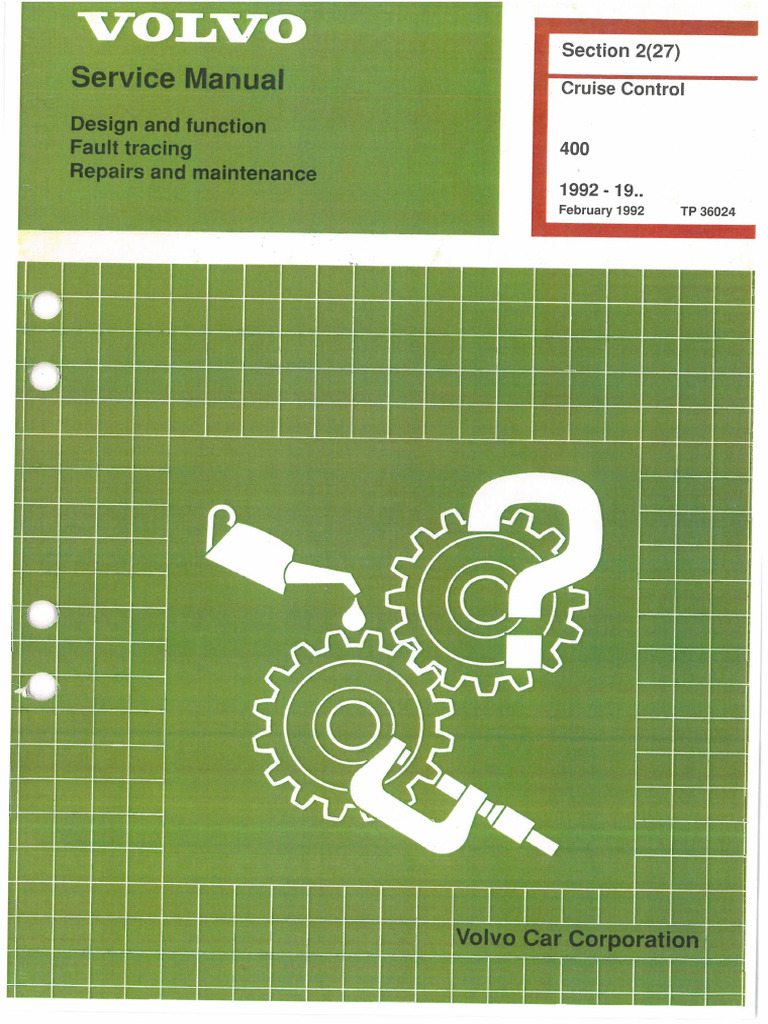 TP 36024 (1600.2.92) English Cruise Control Section 2(27) | PDF