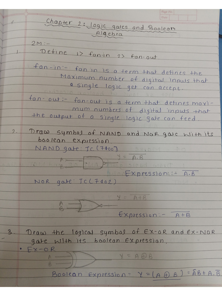 DTE Chapter 2 Question Bank | PDF
