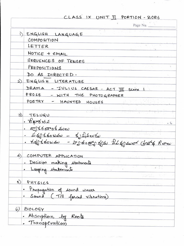 Class 9 - 2004 | PDF
