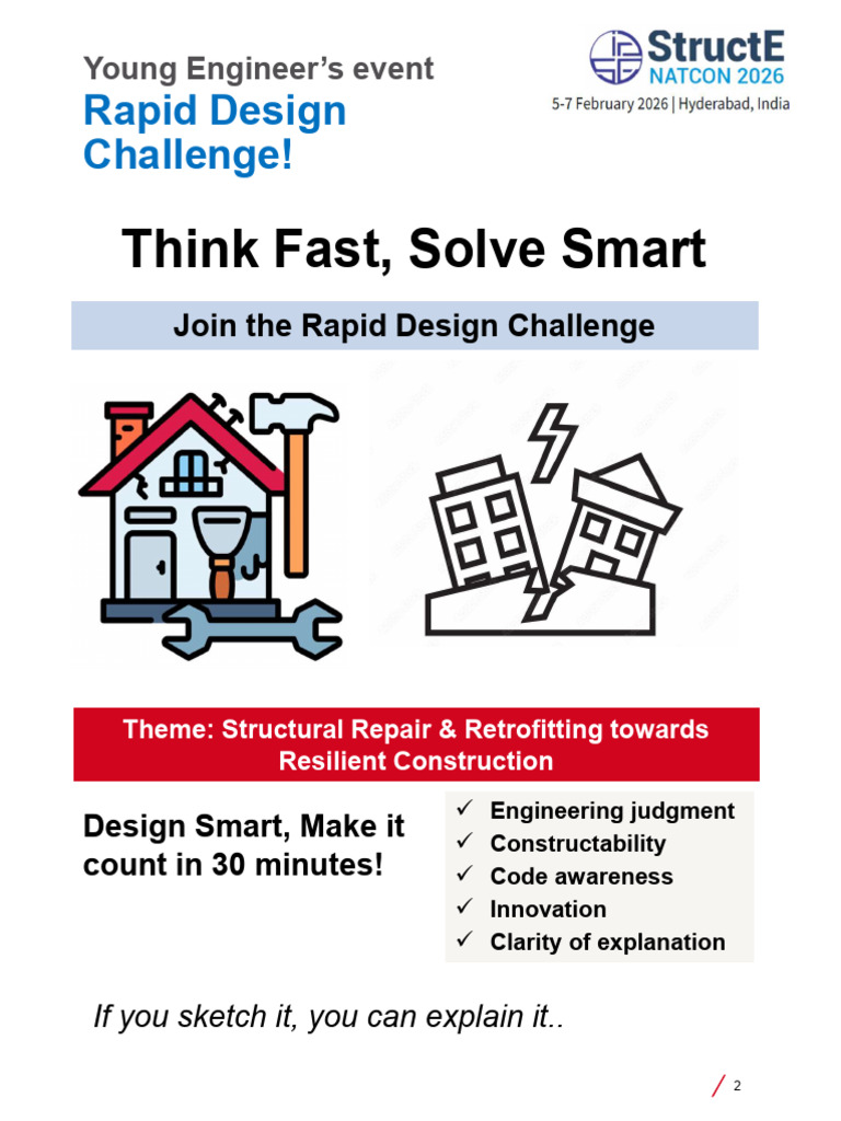YE Events NATCON 26- Rapid Design Challenge | PDF