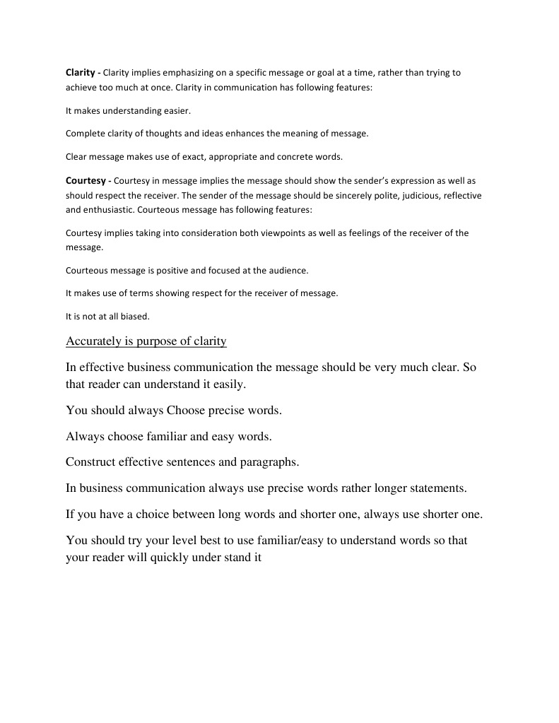 Importance of Courtesy in Communication | PDF