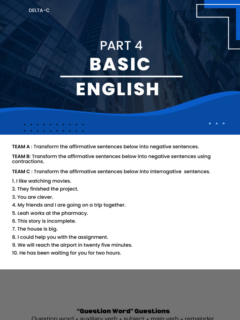 PART 4 | PDF | Question | Linguistic Morphology