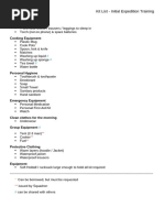 RAF Halton Recruit Training Kit List | PDF | Shaving | Clothing