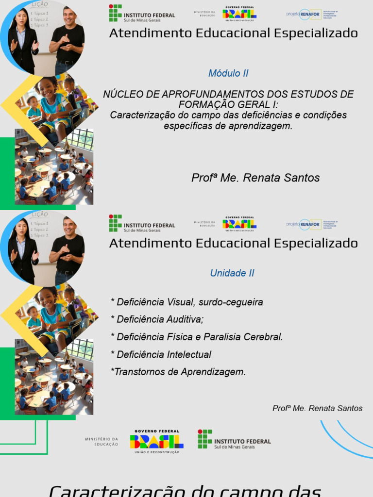 Aula 1_Módulo II_Apresentação Da Disciplina e Convite Ao Estudoslides ...