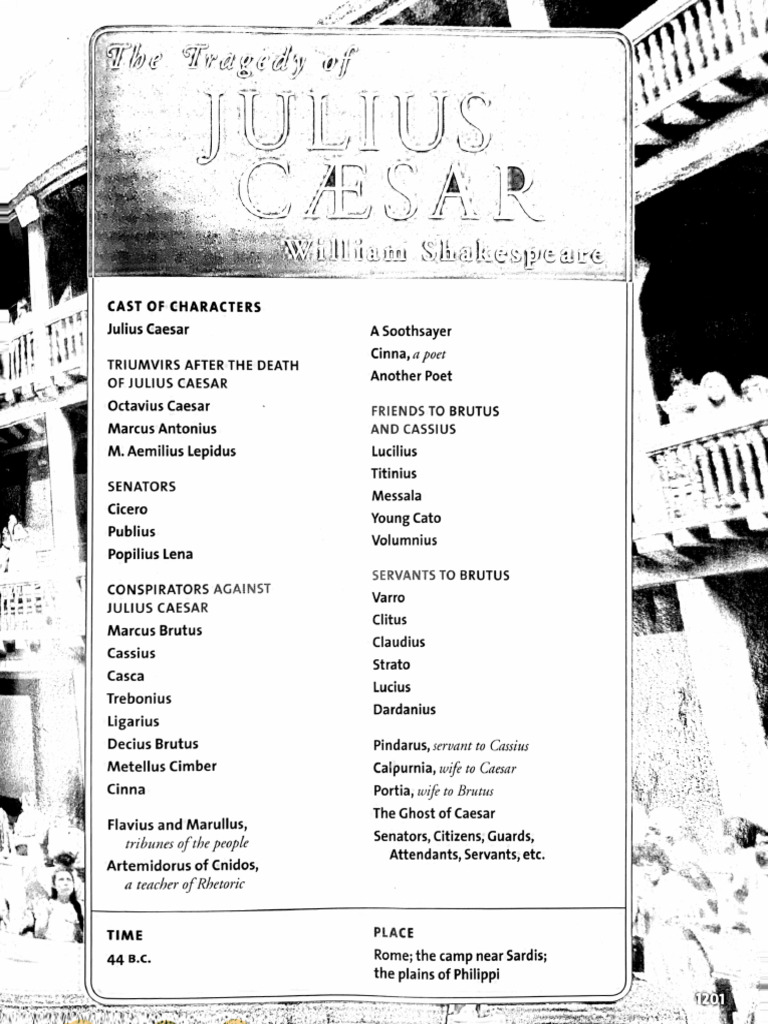 Julius Caesar Text | PDF | Julius Caesar | Roman Republic