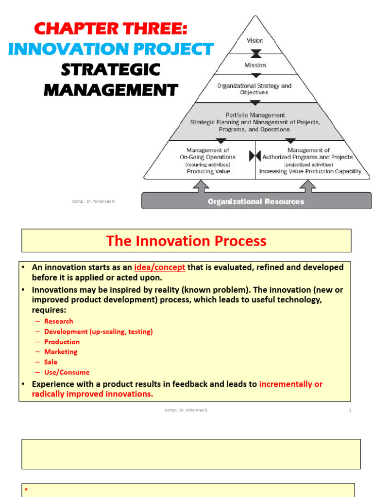 Course Material of Chapter 3@sheger3 | PDF | Innovation | Entrepreneurship