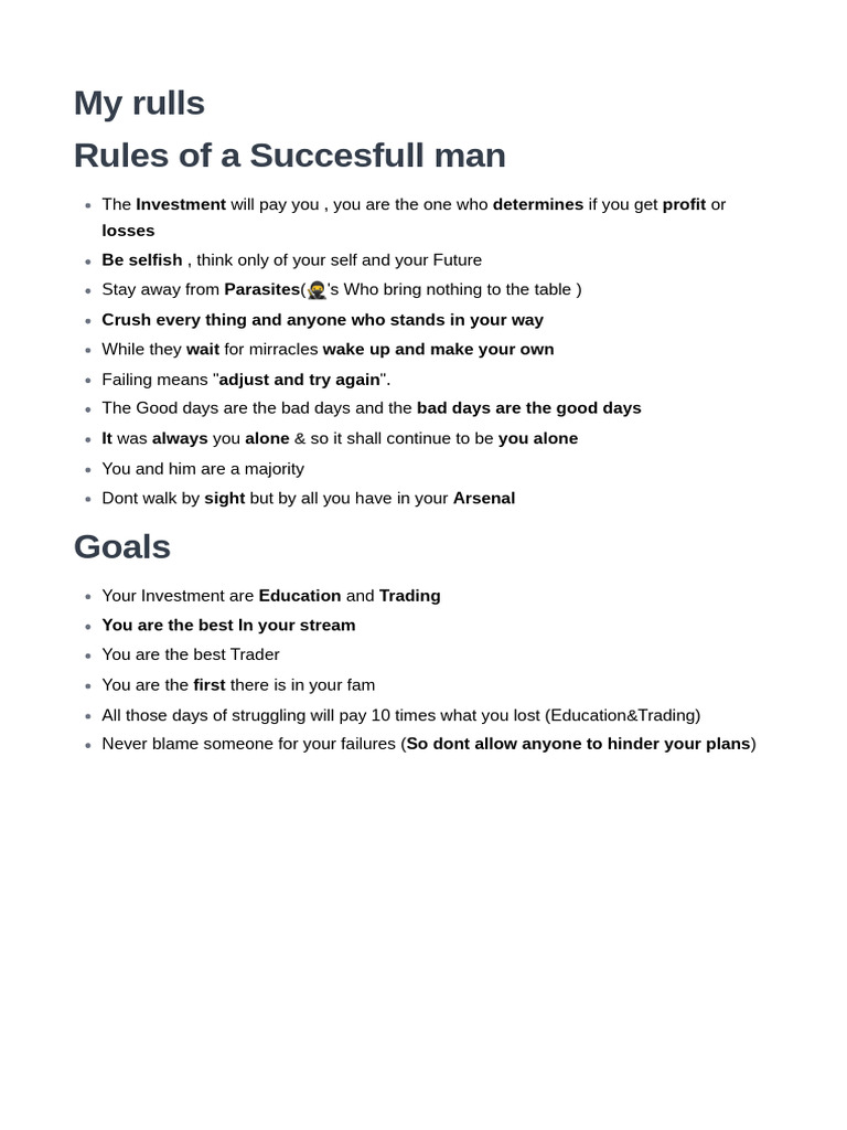 My Rulls | PDF