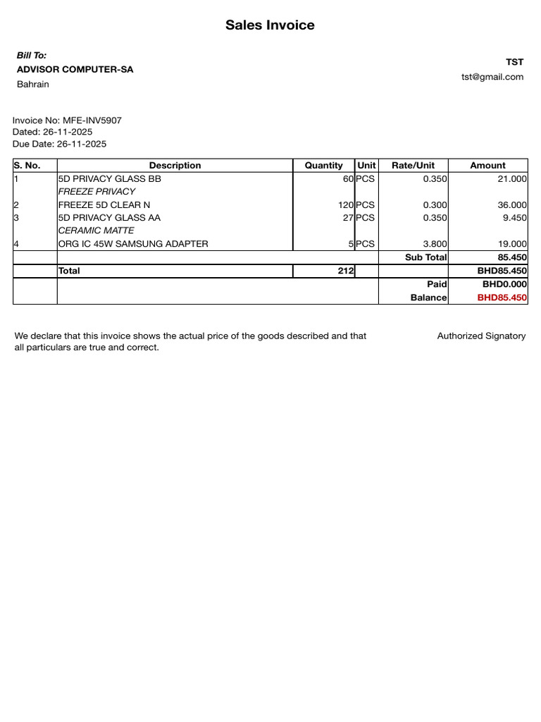 Invoice (7) | PDF
