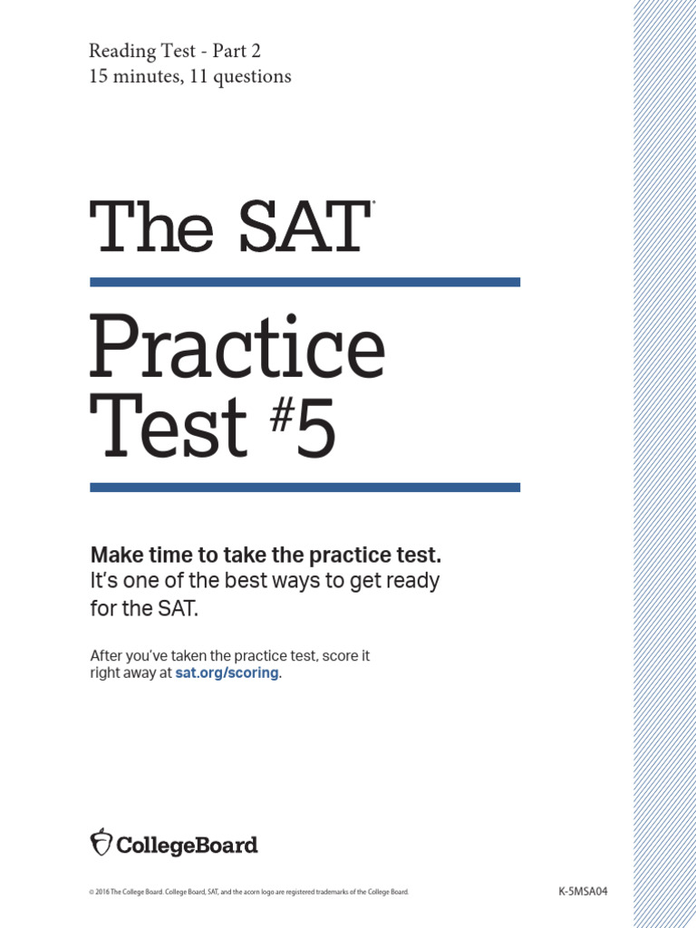 5 Reading Part 2 | PDF