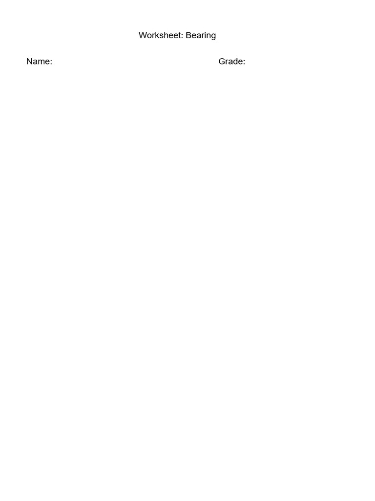 4 Bearings | PDF