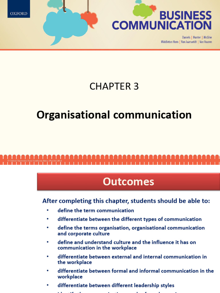 Organisational Communication | PDF | Communication | Leadership