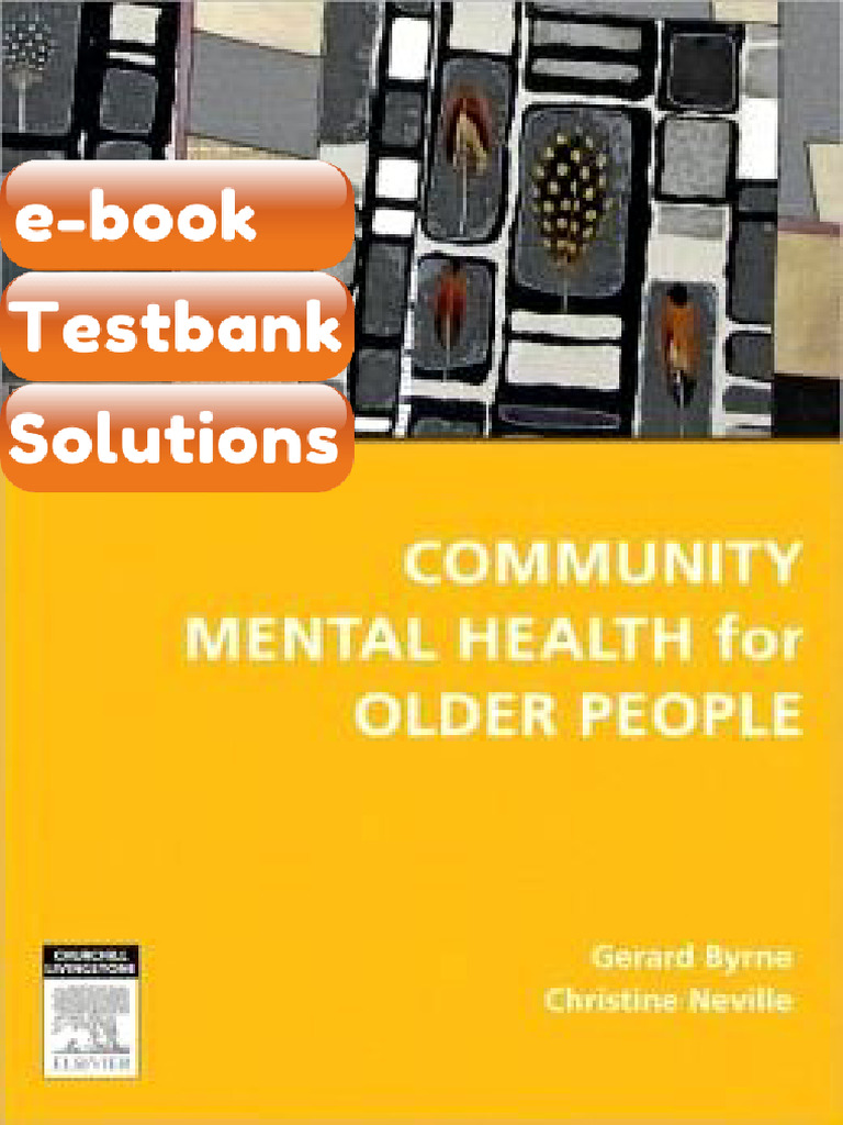 Testbank Community Mental Health for Older People Fast Download | PDF ...