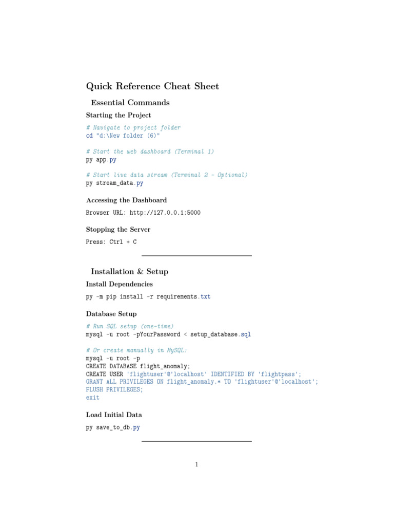 4 Quick Reference | PDF | Databases | My Sql