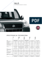 Fiat Doblo Dane Techniczne