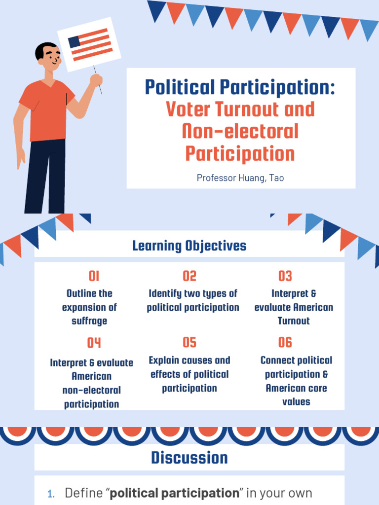 M10 - Political Participation | PDF | Voter Turnout | Suffrage
