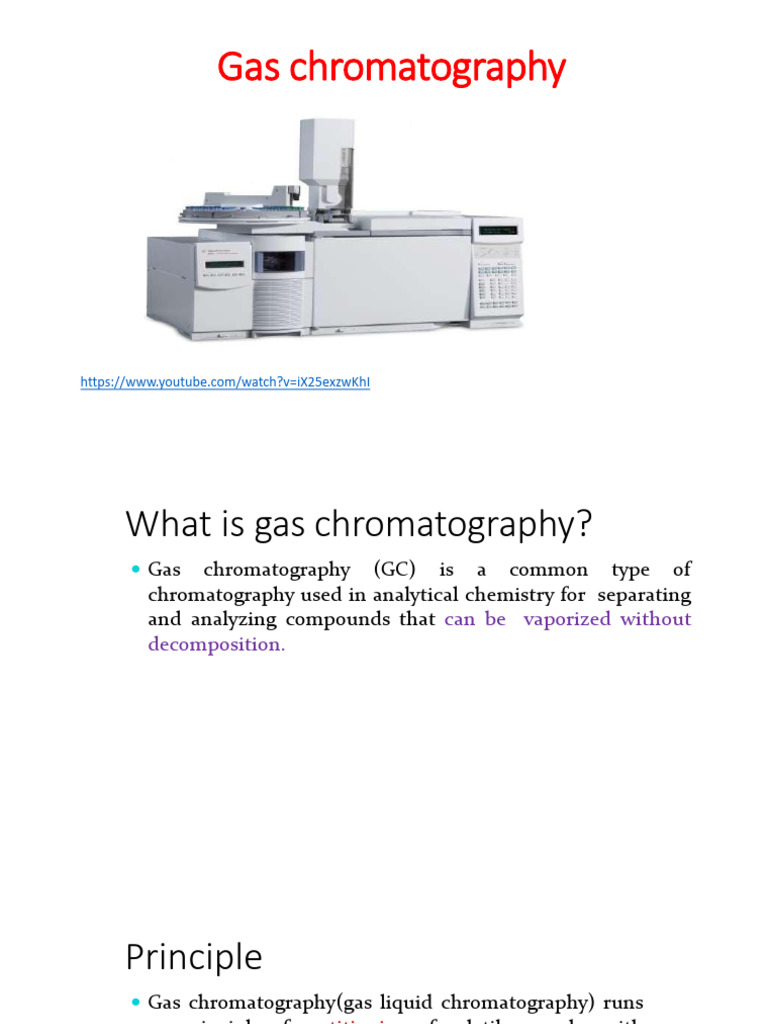 Gas Chromatography | PDF | Gas Chromatography | Chromatography