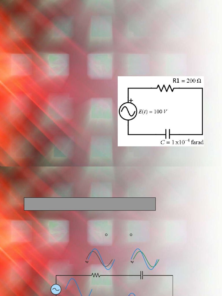 Presentación 4 Circuito RC en CA | PDF | Electrical Impedance ...