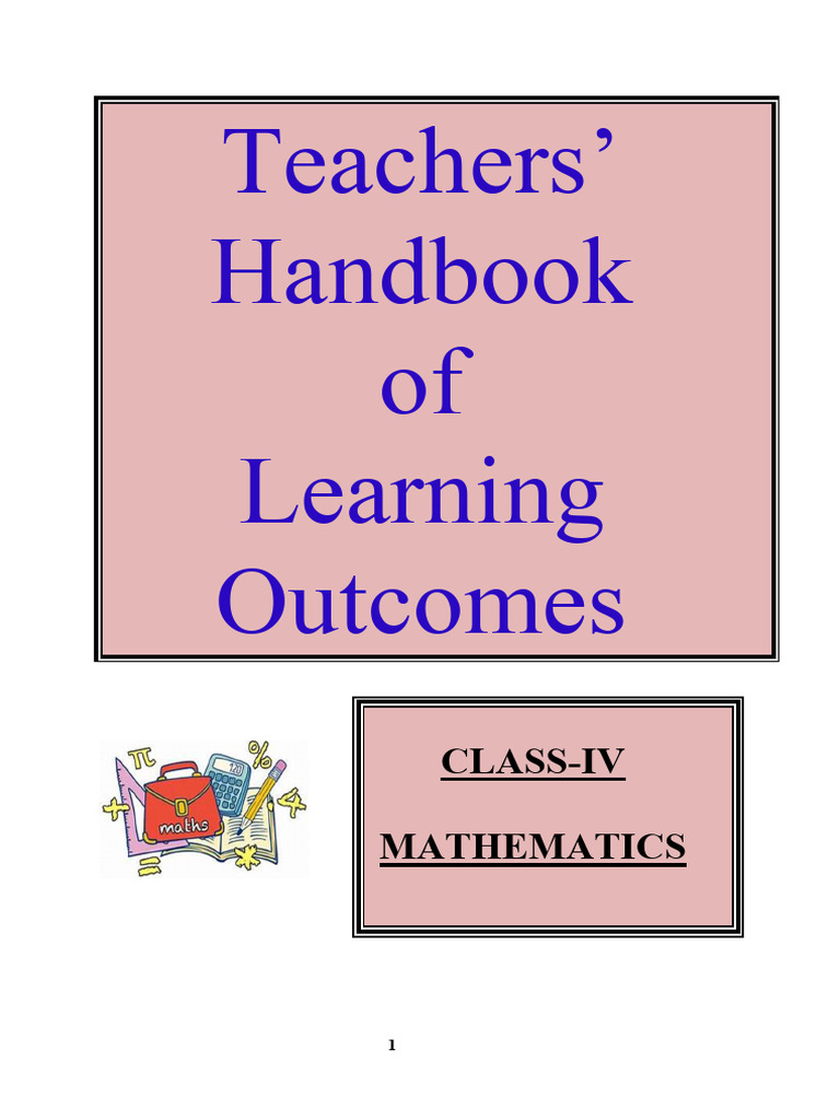 Class 4 Math | PDF | Area | Litre