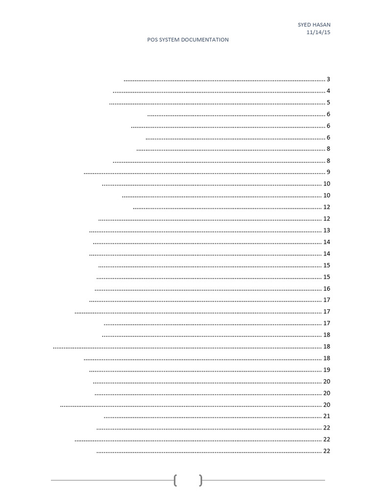 Software Documentation | PDF | Point Of Sale | Use Case